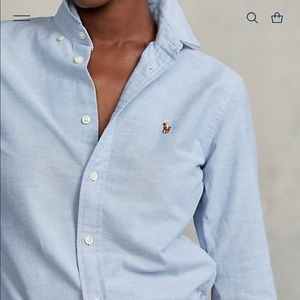🆕 Polo Ralph Lauren- Slim Fit Cotton Oxford Shirt